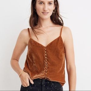 Madewell button down cami